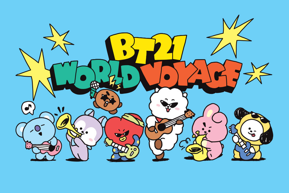 BT21 WORLD VOYAGE – LINE FRIENDS SQUARE JAPAN OFFICIAL