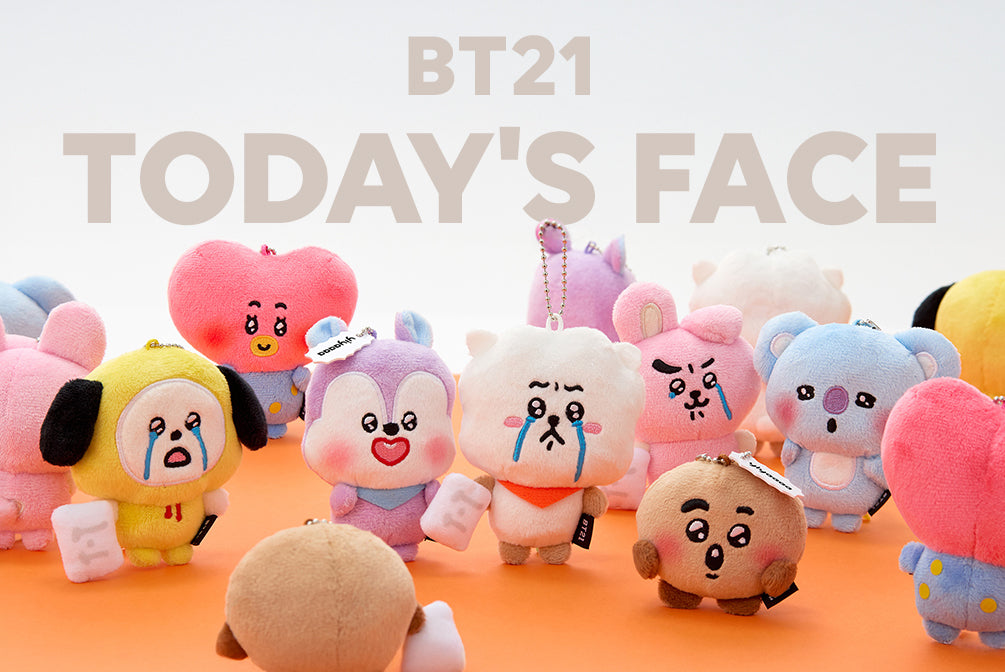 BT21 TODAY'S FACE – LINE FRIENDS SQUARE JAPAN OFFICIAL