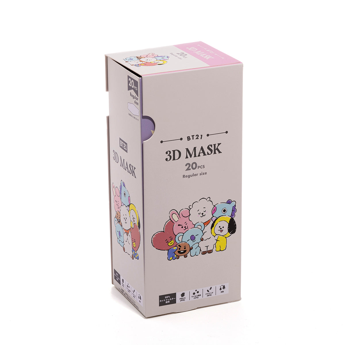 3Dマスク BT21 – LINE FRIENDS SQUARE JAPAN OFFICIAL