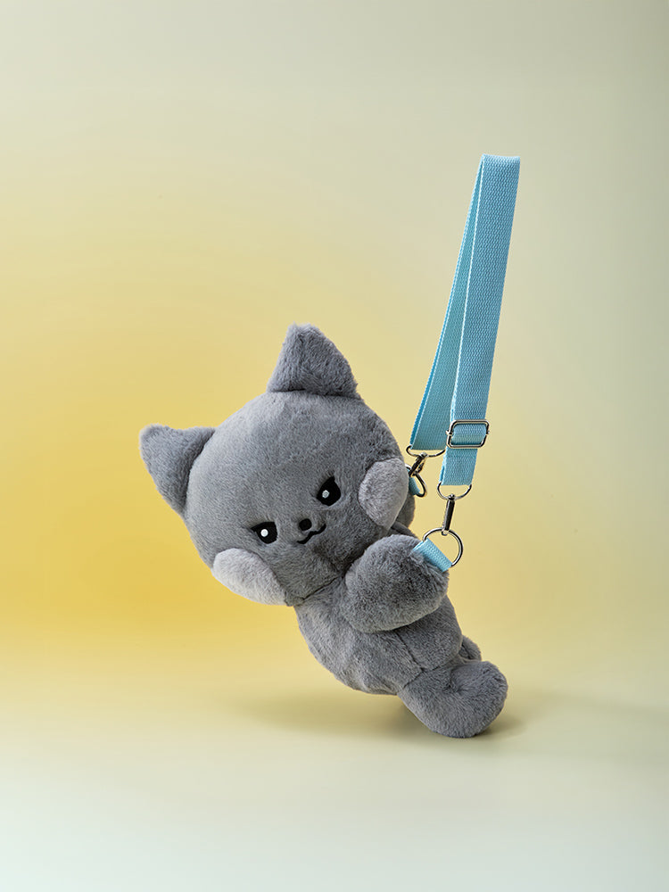 zeroni フラットぬいぐるみ バッグ zeroni ぬいぐるみバッグ(Fluffy