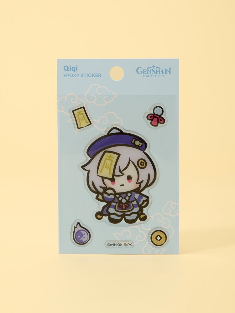 原神minini 七七 エポキシステッカー