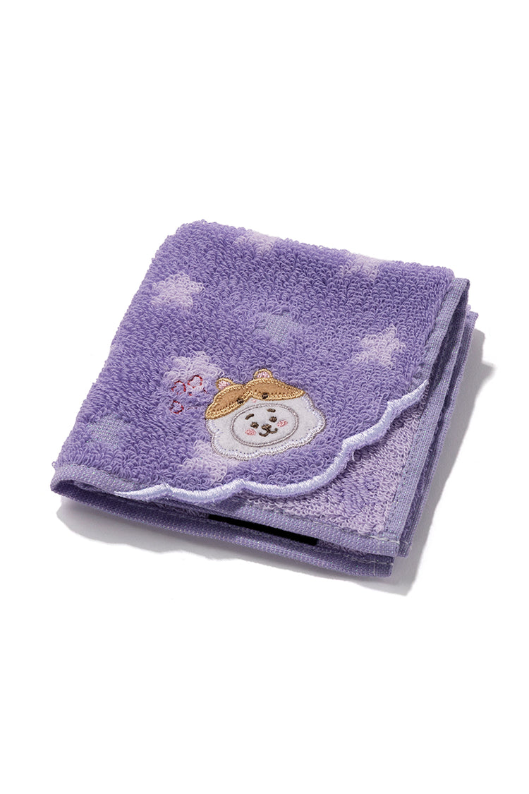 ミニタオル 刺繍ドット RJ
