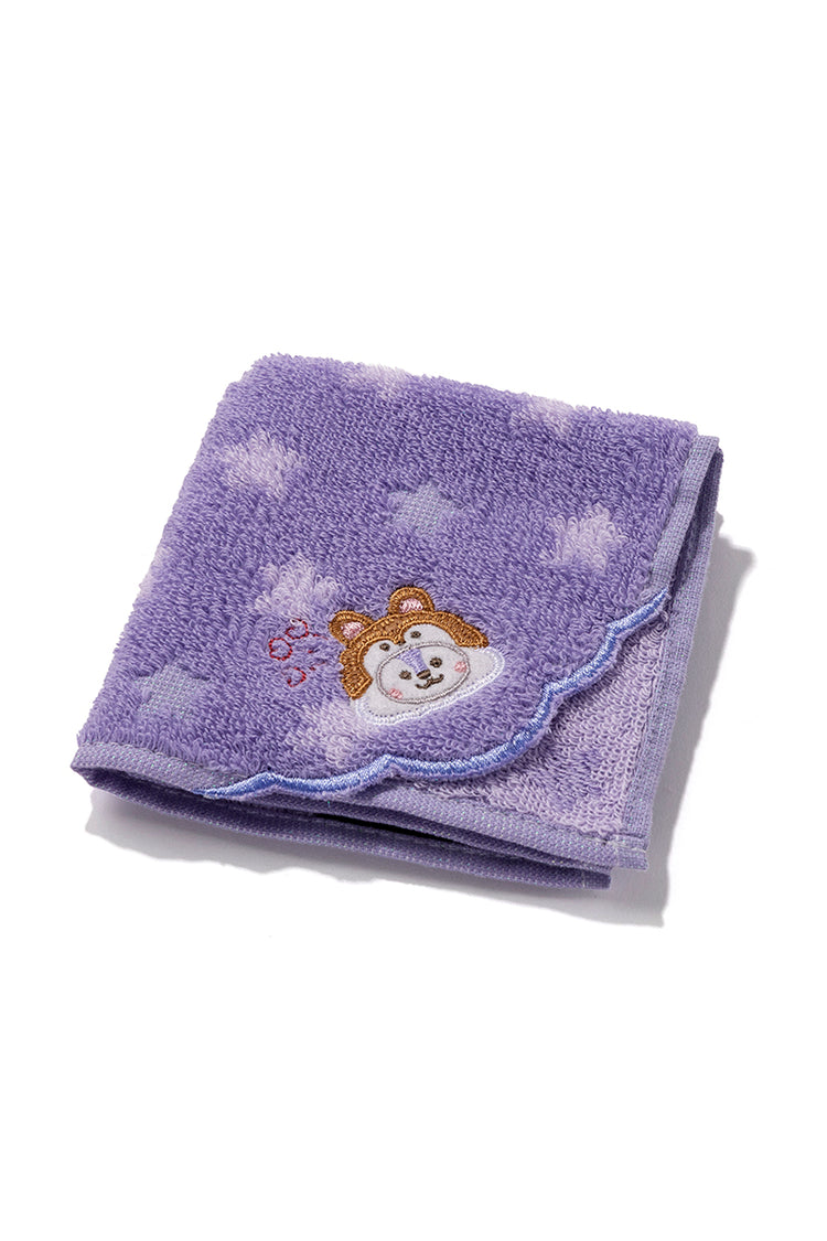 ミニタオル 刺繍ドット MANG