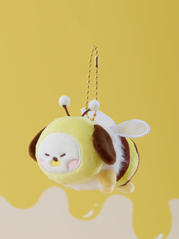 ぬいぐるみキーリング(HONEYBEE) CHIMMY – LINE FRIENDS SQUARE JAPAN