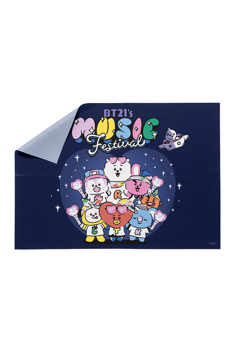 ファブリックポスターB3(MUSIC FESTIVAL) BT21