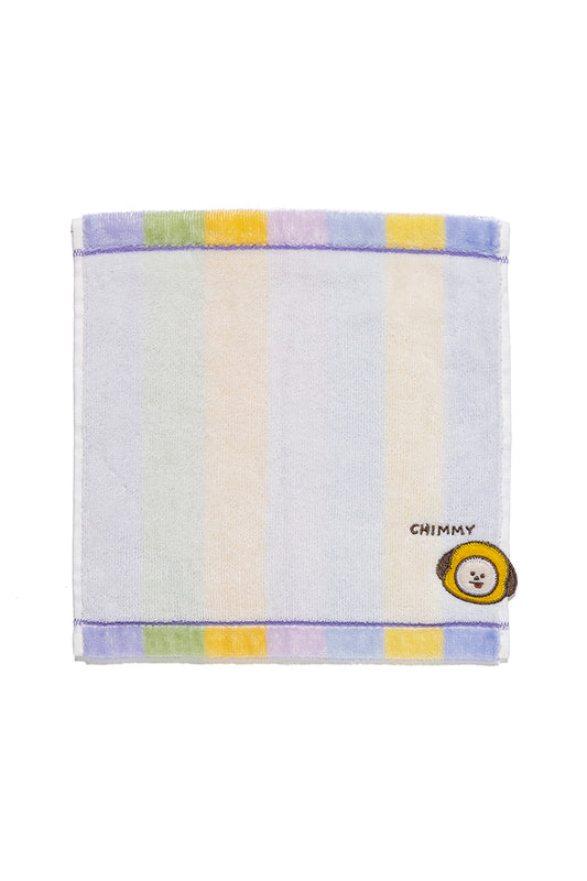 ミニタオル 飛出刺繍ストライプ CHIMMY