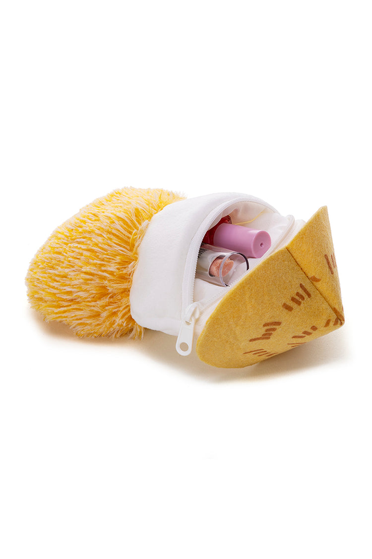 笠ひよこ ダイカットフラットポーチ(むかしばなし) うさまる
