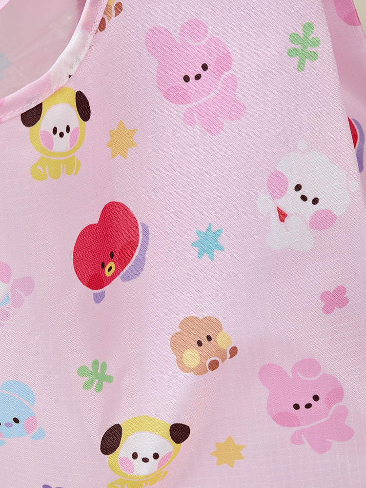 minini お買い物袋 ピンク(SCOUT) BT21