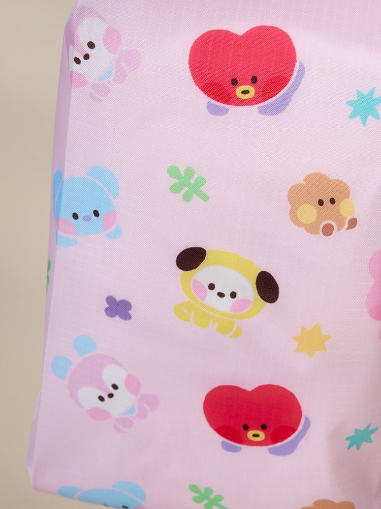 minini トラベルポーチセット ピンク(SCOUT) BT21