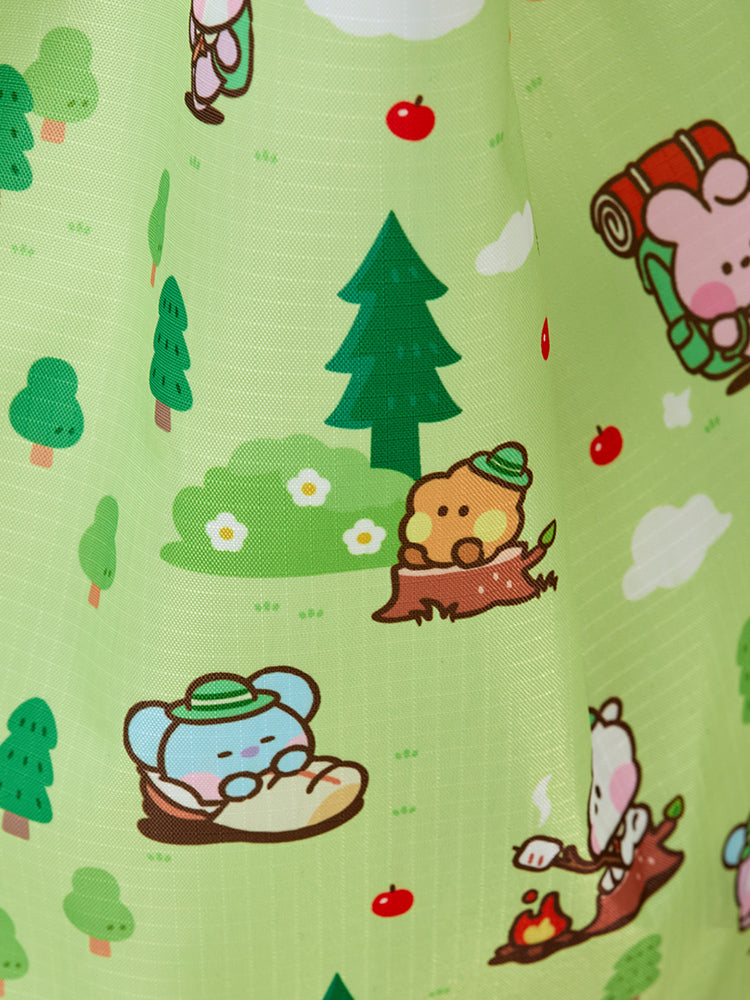 minini お買い物袋 グリーン(SCOUT) BT21