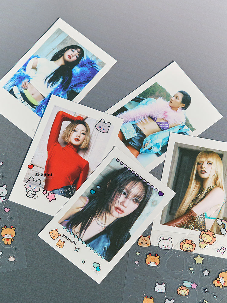 i-dle ティンケース入りポラロイドセット(We are)