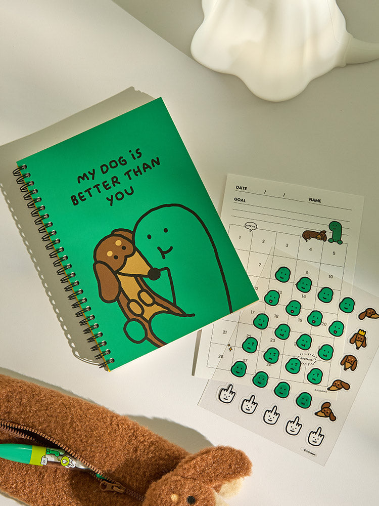 スケジュールノート(THROW AWAY) JOGUMAN