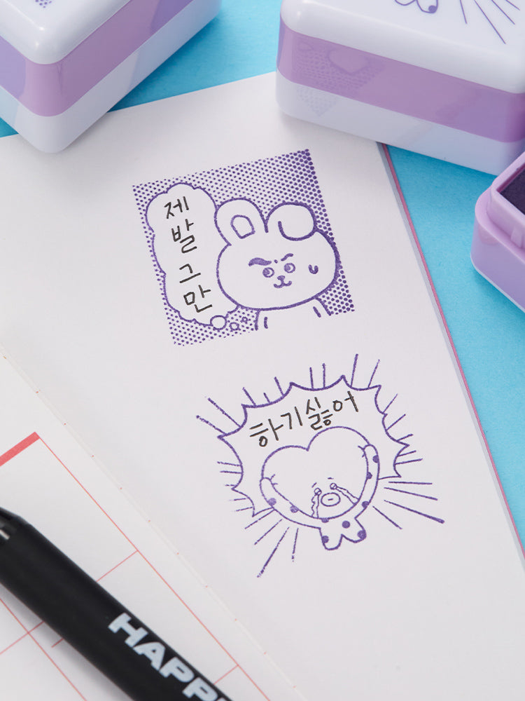 ランダム漫画スタンプ(TODAY'S FACE) BT21