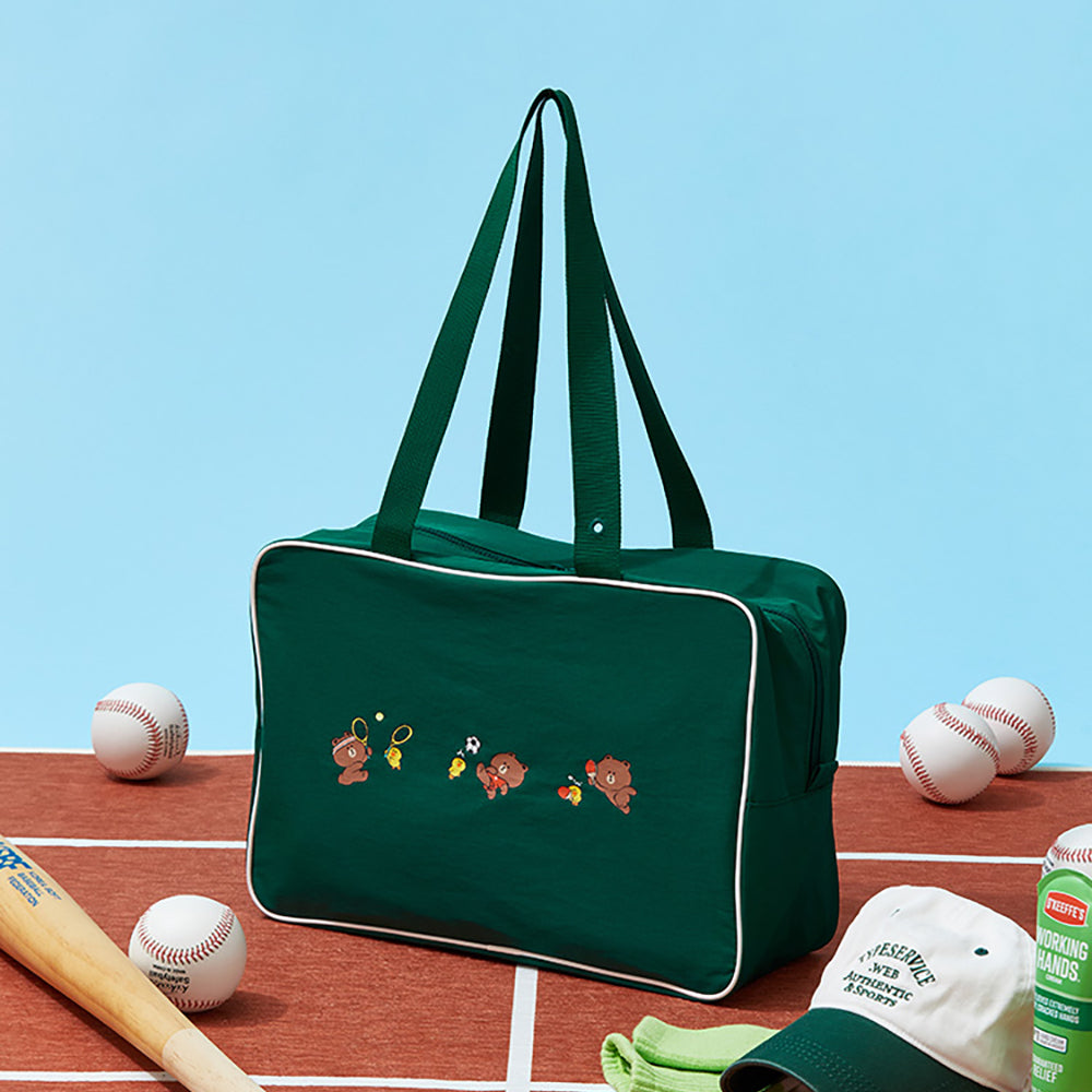 スポーツバッグ GREEN(FIELD DAY) LINE FRIENDS