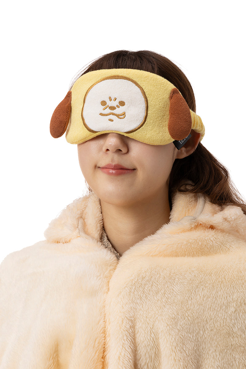 おもしろフェイスタオルアイマスク(ゆるフェイス) CHIMMY