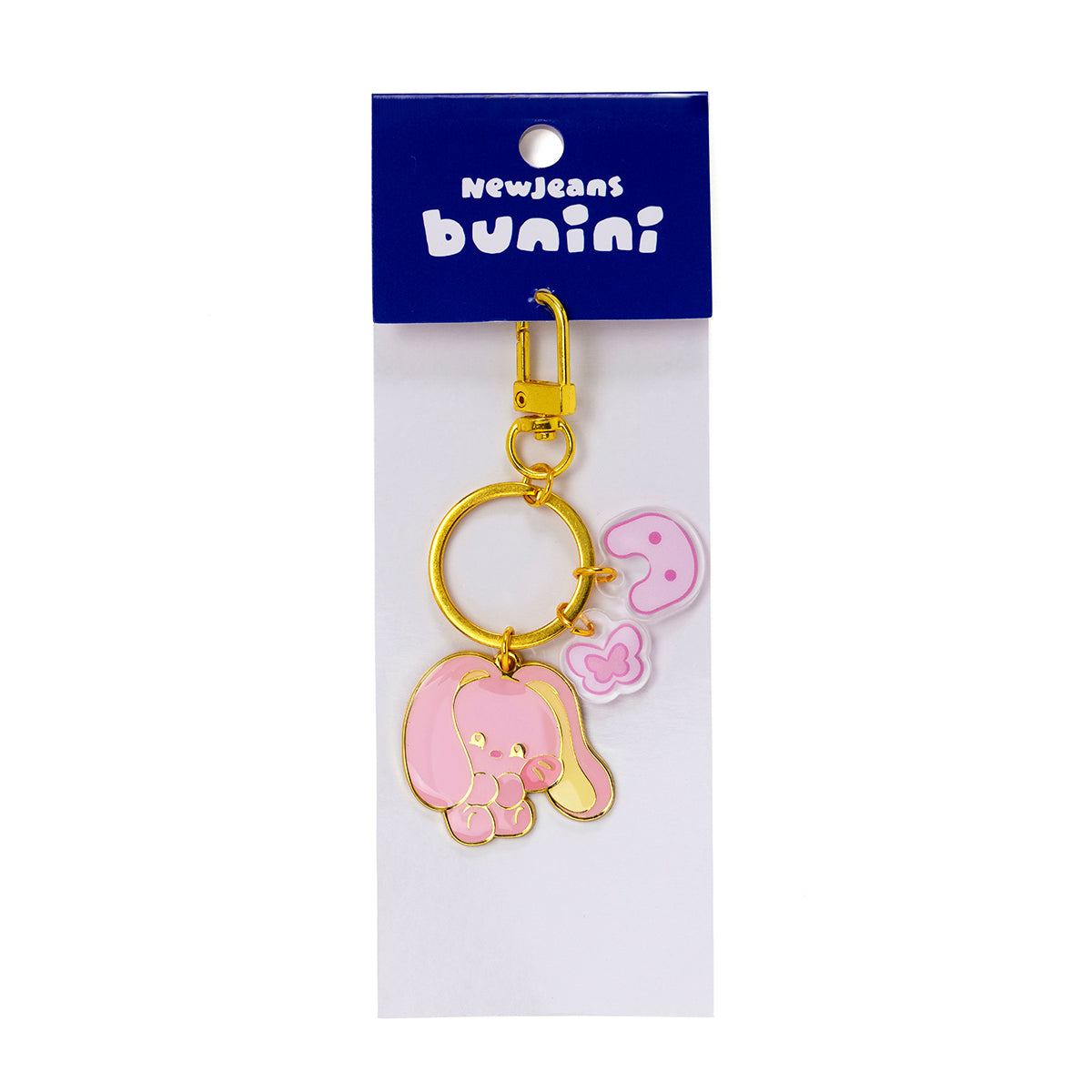 bunini メタルキーチェーン(PINK)