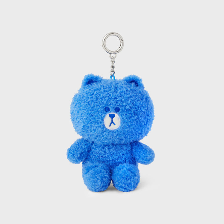 バッグチャームぬいぐるみ(BLUE) ブラウン