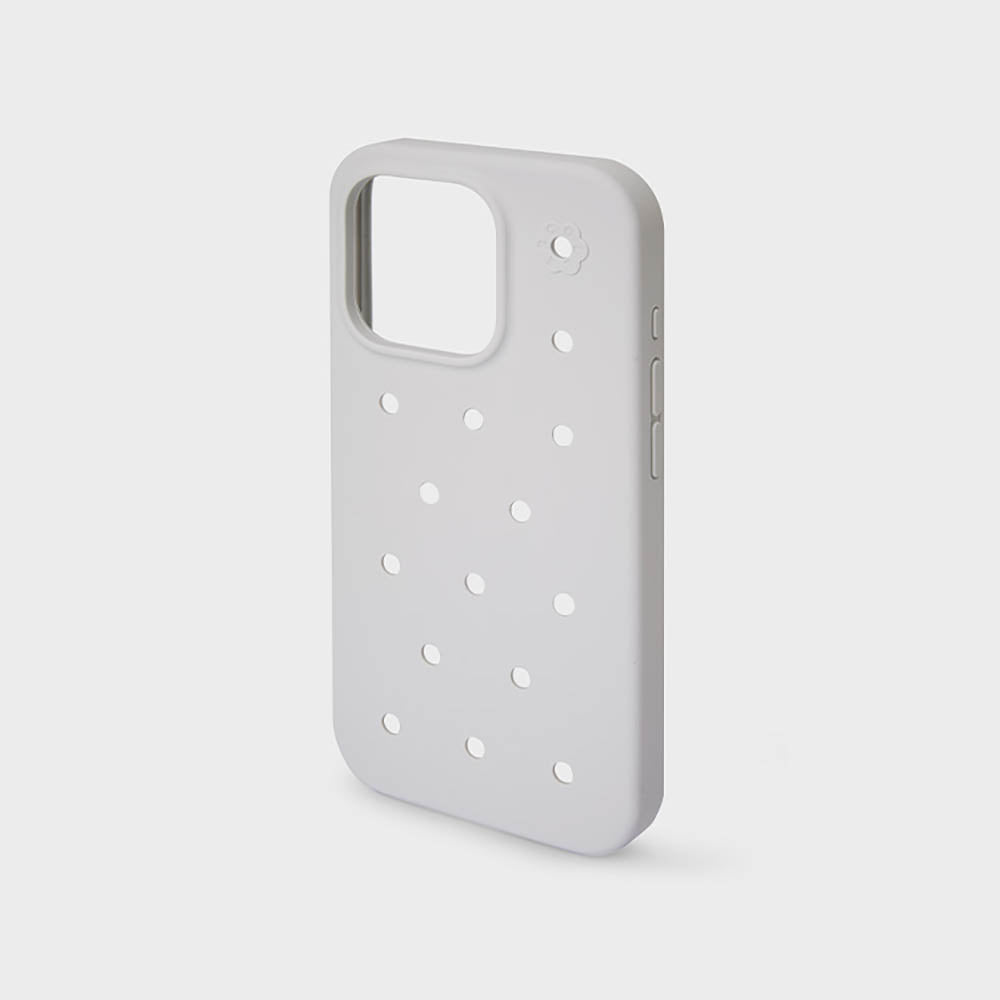 COLLER iPhoneケース グレー(15/15 Plus/15 Pro/15 Pro Max)