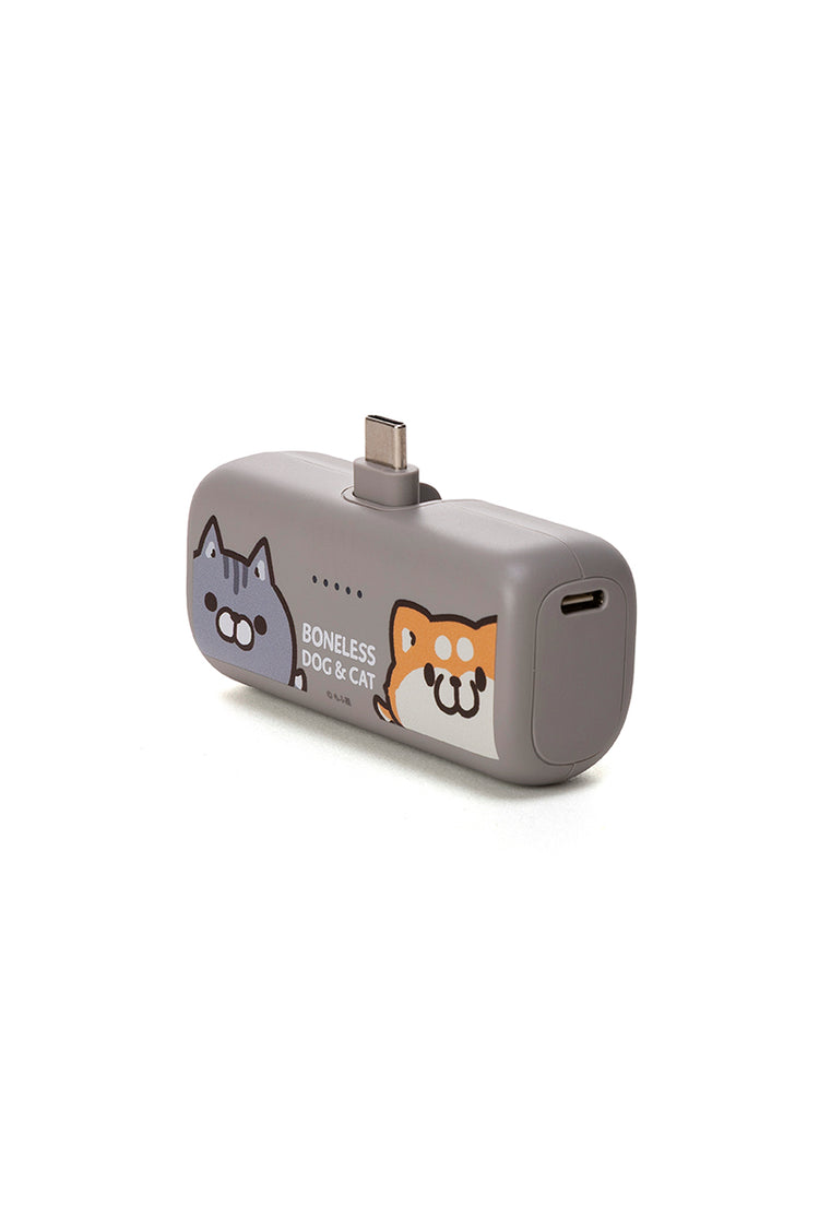 【数量限定予約販売】ダイレクトバッテリー(5000mAh) ボンレス犬とボンレス猫