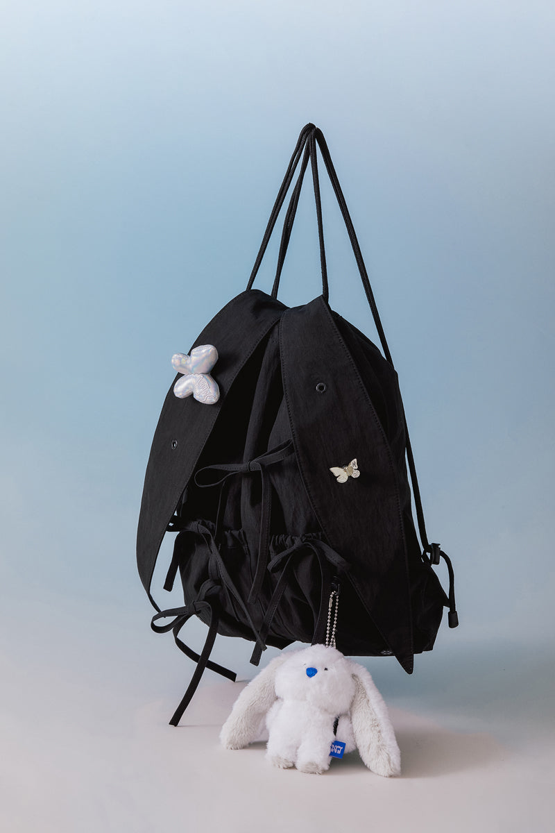 NJ X COLLER バニーぬいぐるみキーリング(WHITE)