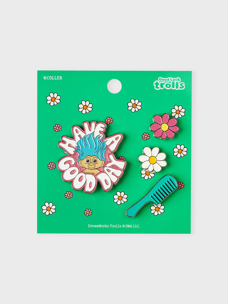 COLLER x UNIVERSAL メタルスティコンセット グッドラック・トロールズ