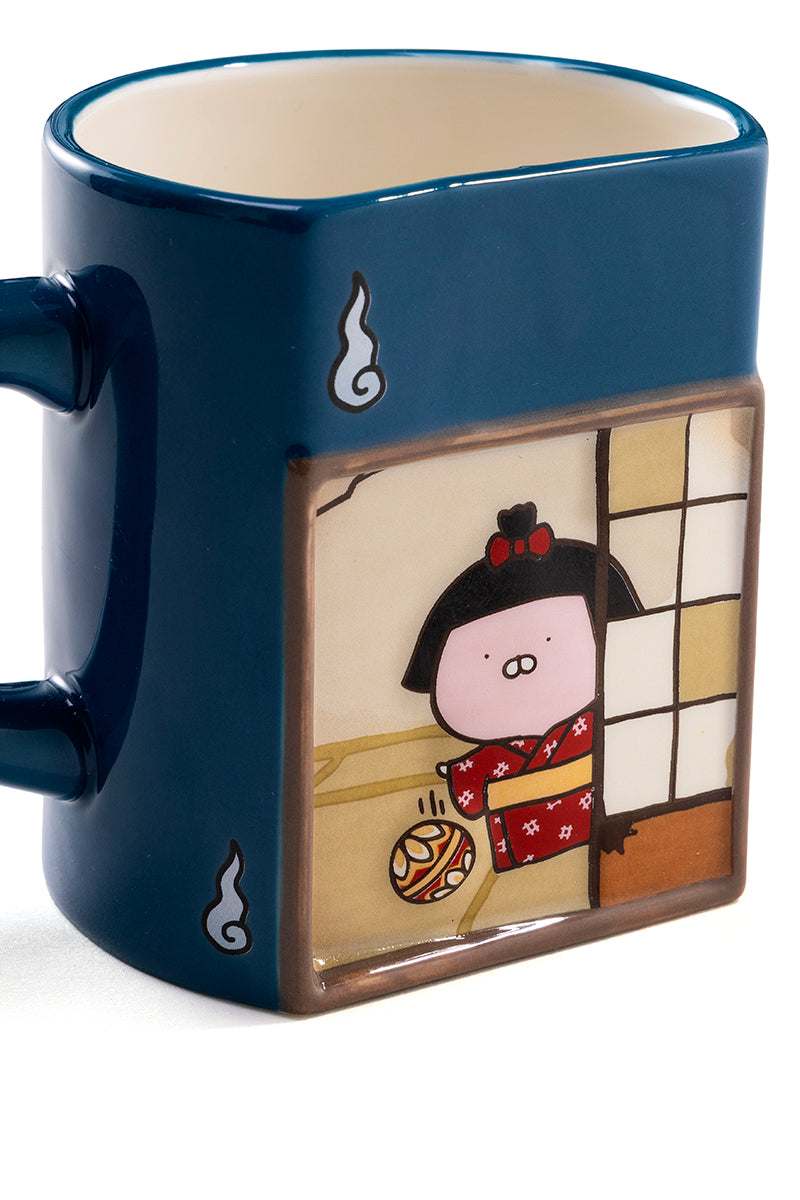 立体マグカップ(妖怪屋敷) うさこ