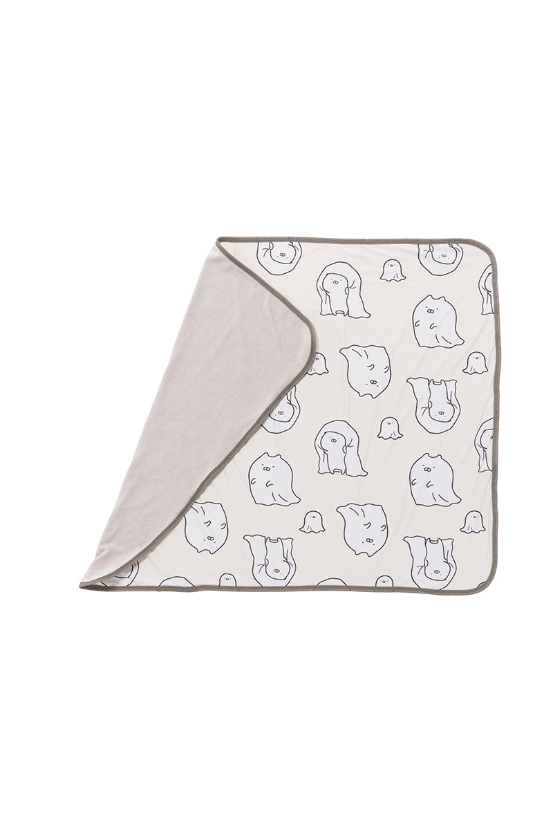 こわい夢みちゃう?冷感ブランケット(妖怪屋敷) うさまる