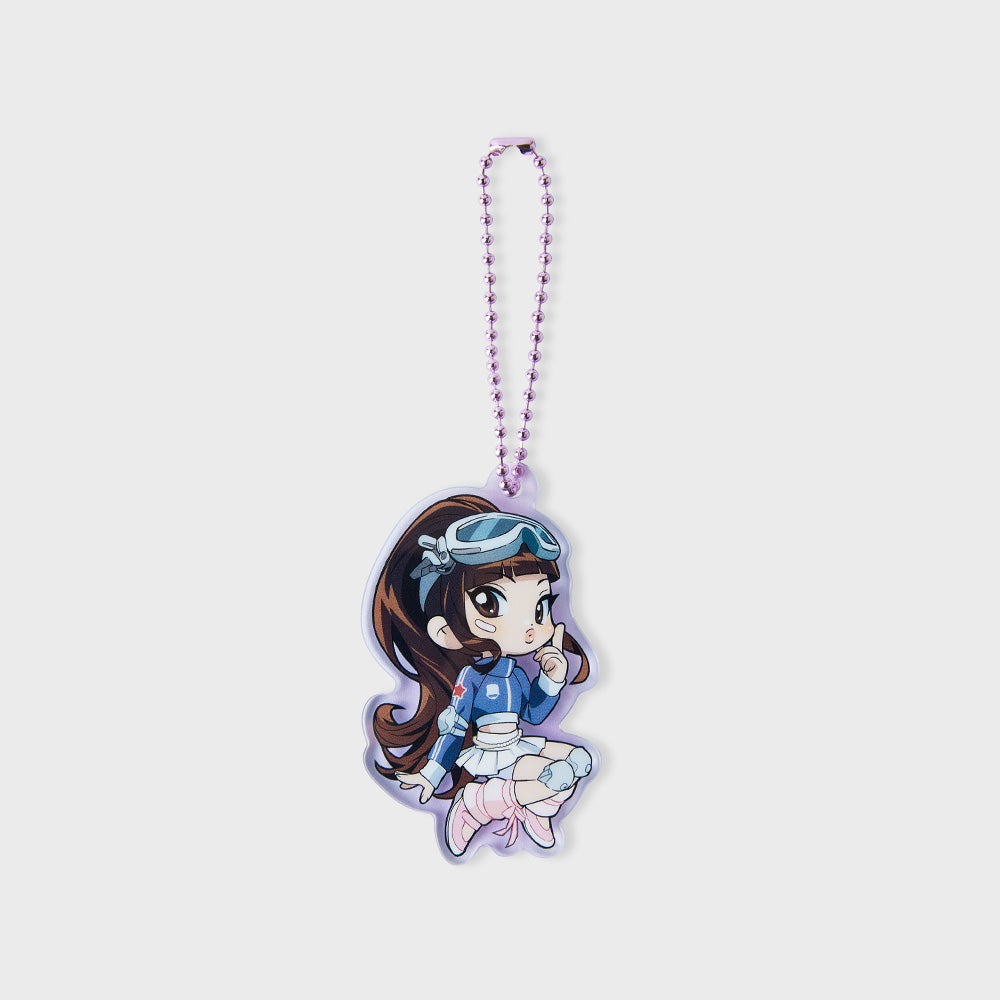 NJ Get Up アクリルキーリング (HYEIN)