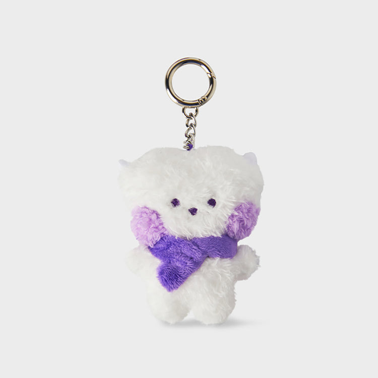 BT21 minini ぬいぐるみキーリング(パープル) RJ