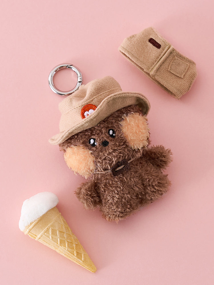 mini minini コスチュームぬいぐるみキーリング(THEME PARK) ブニニ