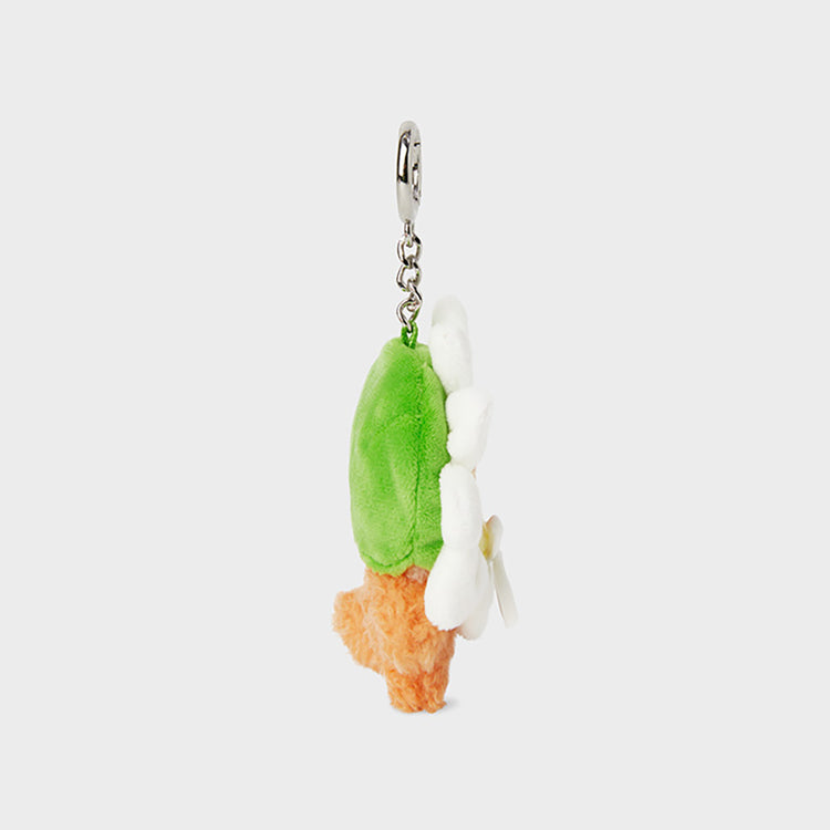 mini minini フラワーキーリング チチニ