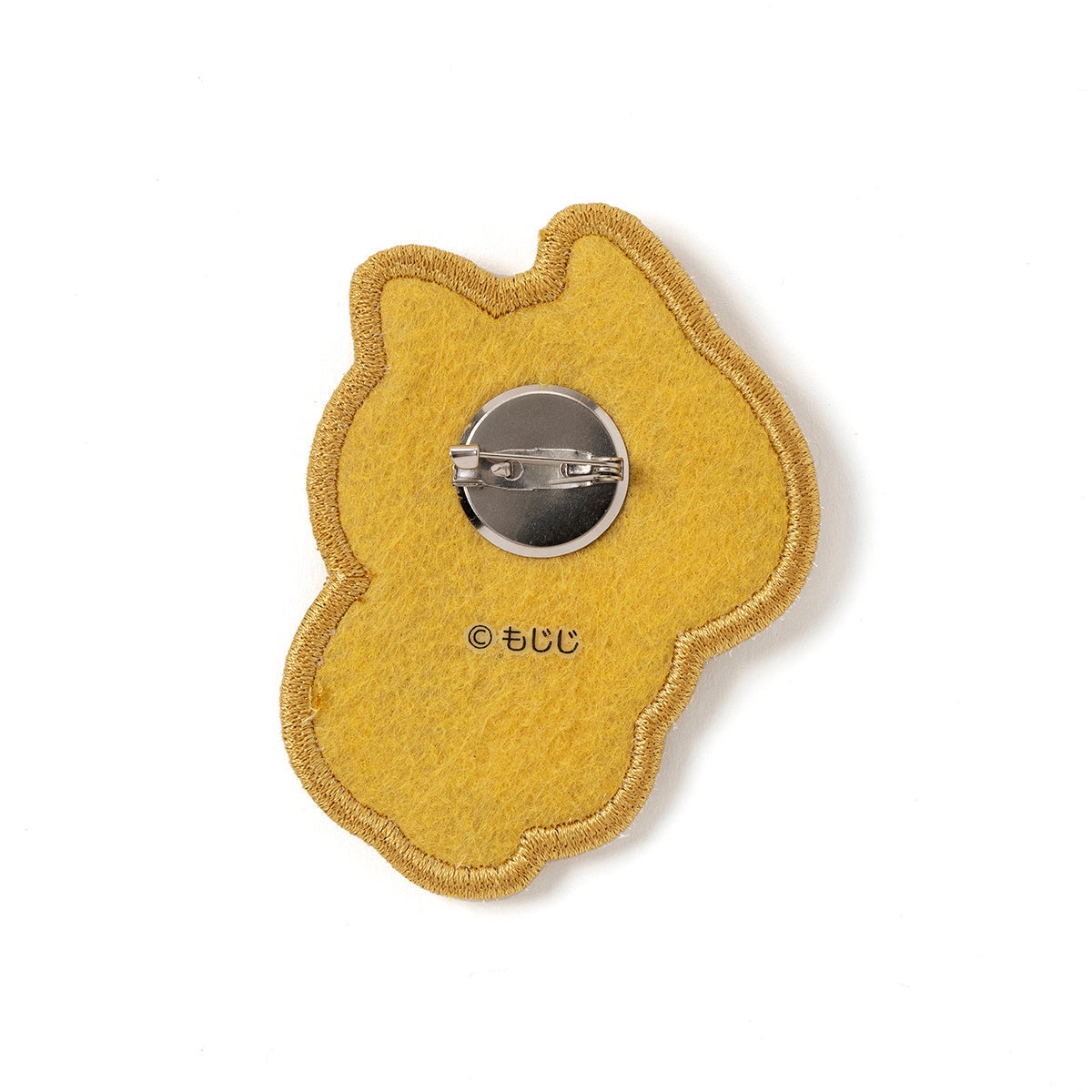 刺繡ブローチ(ねこのしゅうかいじょ) 茶トラさん