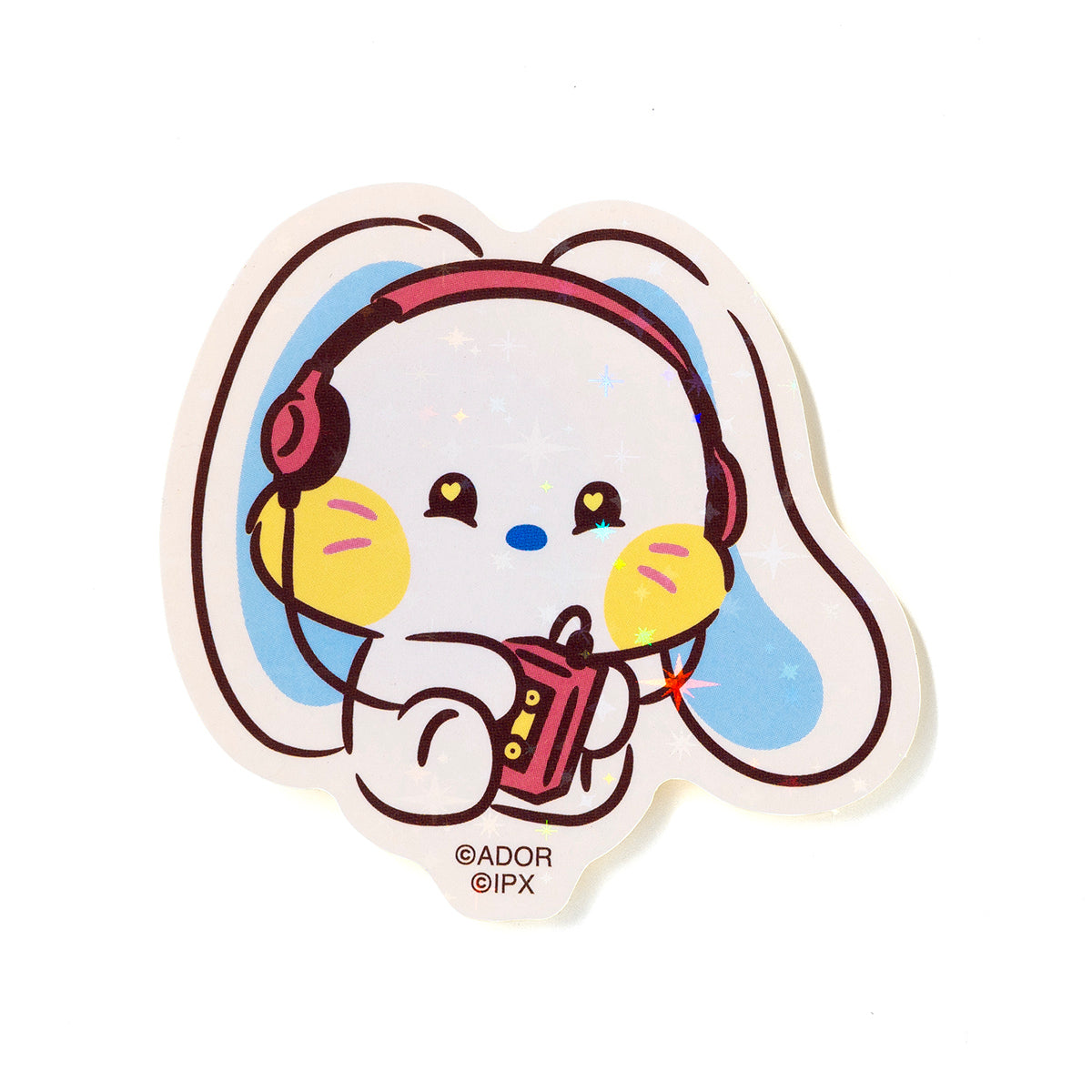 bunini ステッカー PLAY(WHITE)