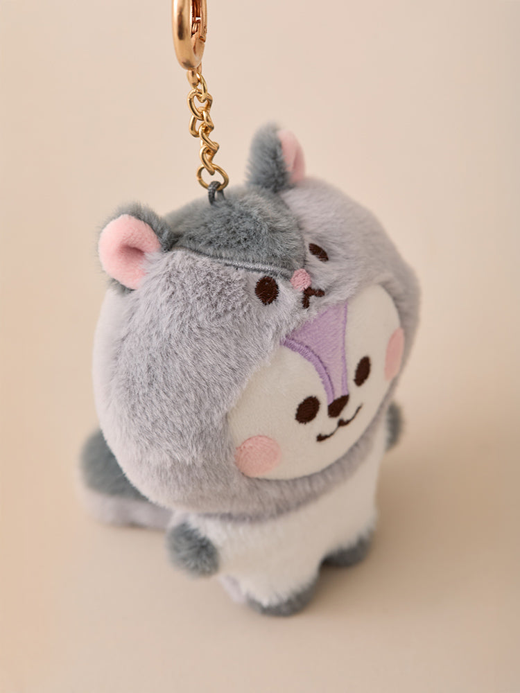 ベビー ぬいぐるみキーリング(FLUFFY) MANG