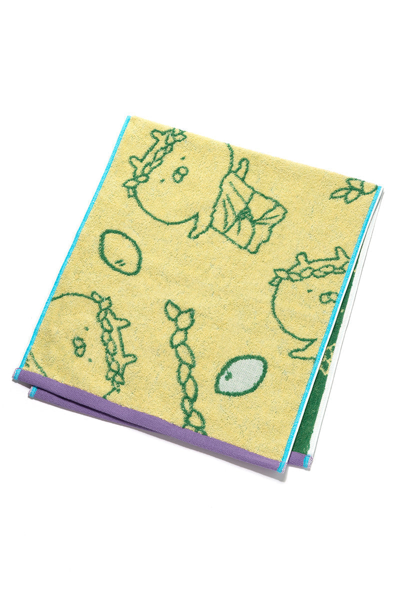 金の芋銀の芋 フェイスタオル(むかしばなし) うさまる