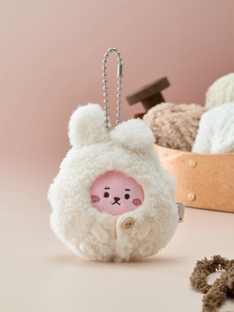 ベビー ファー着ぐるみキーリング(MADE BY RJ) COOKY – LINE FRIENDS