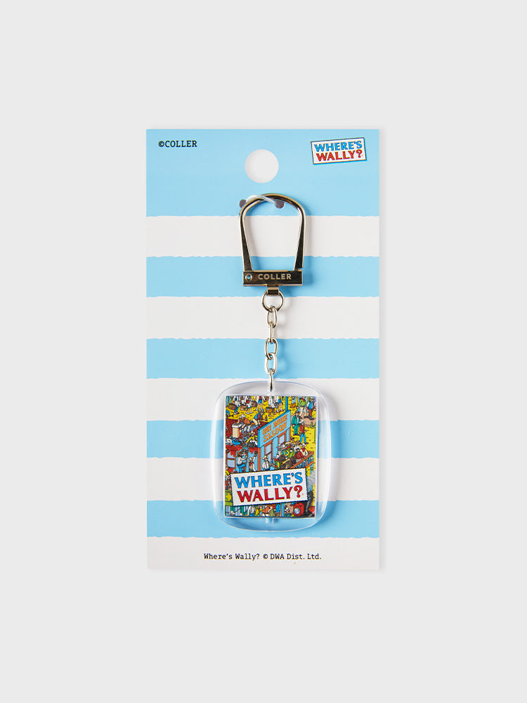 COLLER x UNIVERSAL アクリルフォトキーリング ウォーリーをさがせ!