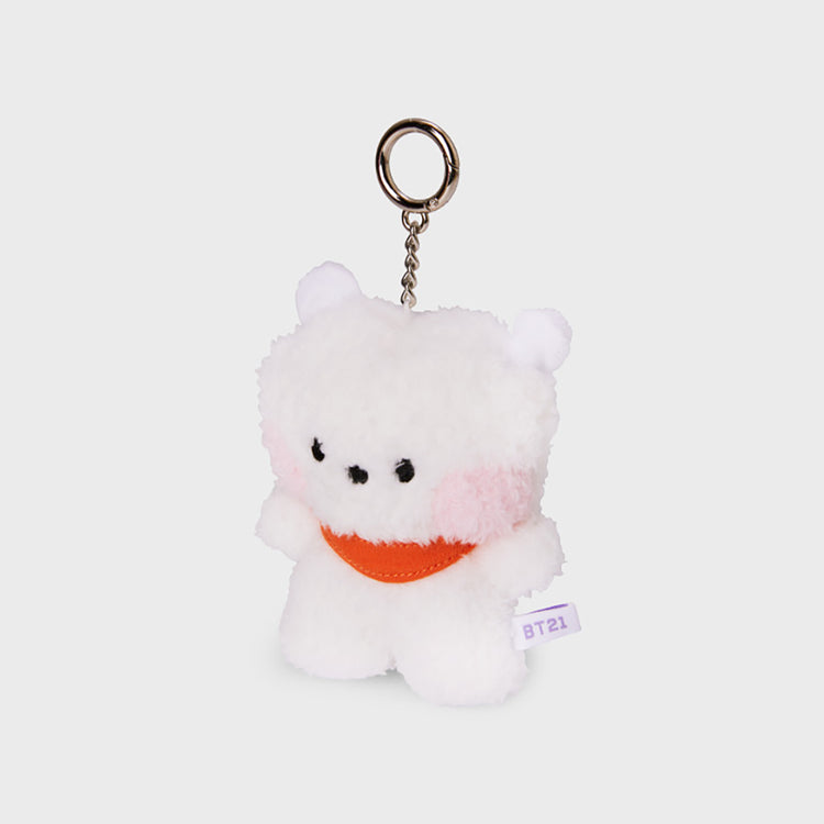 BT21 minini スタンディングぬいぐるみキーリング RJ