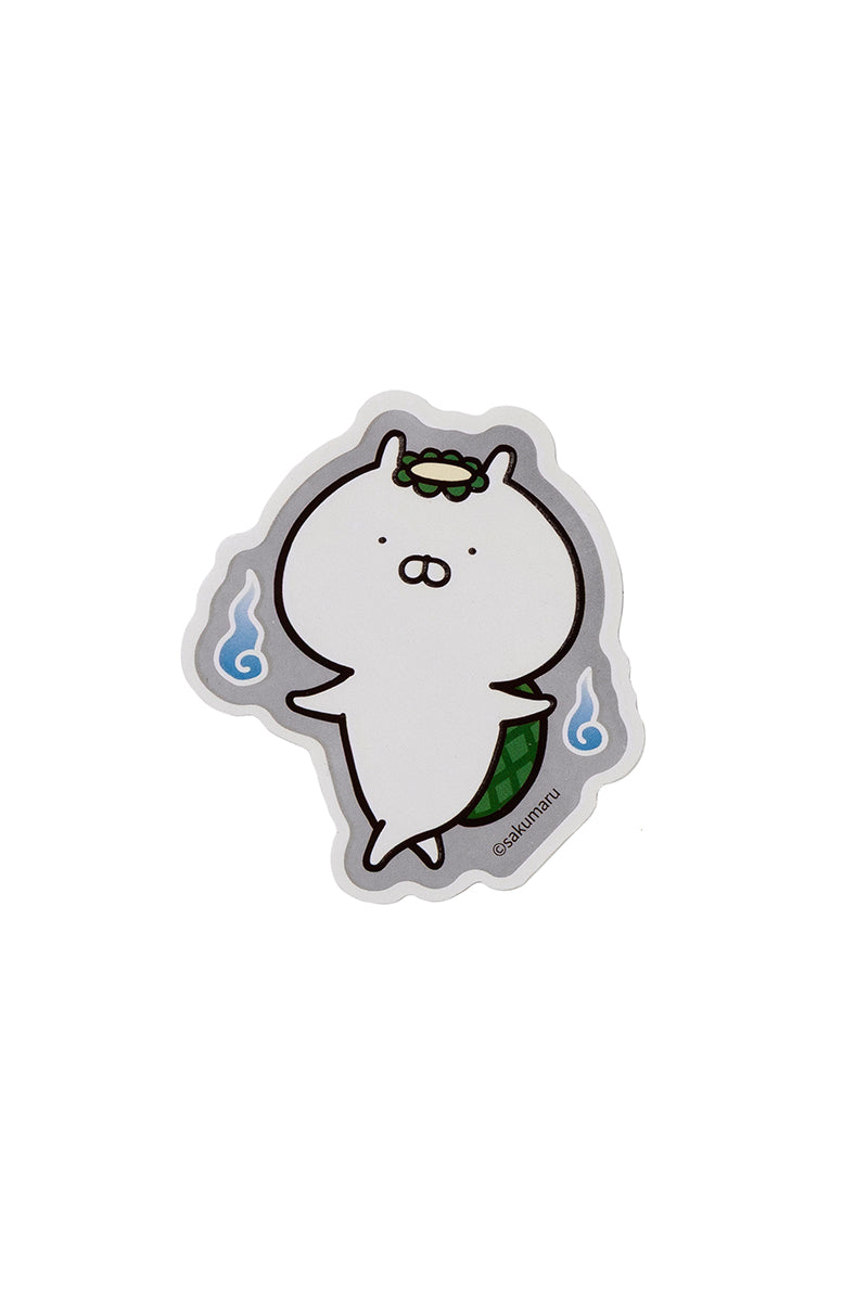 蓄光ダイカットステッカー(妖怪屋敷) かっぱまる