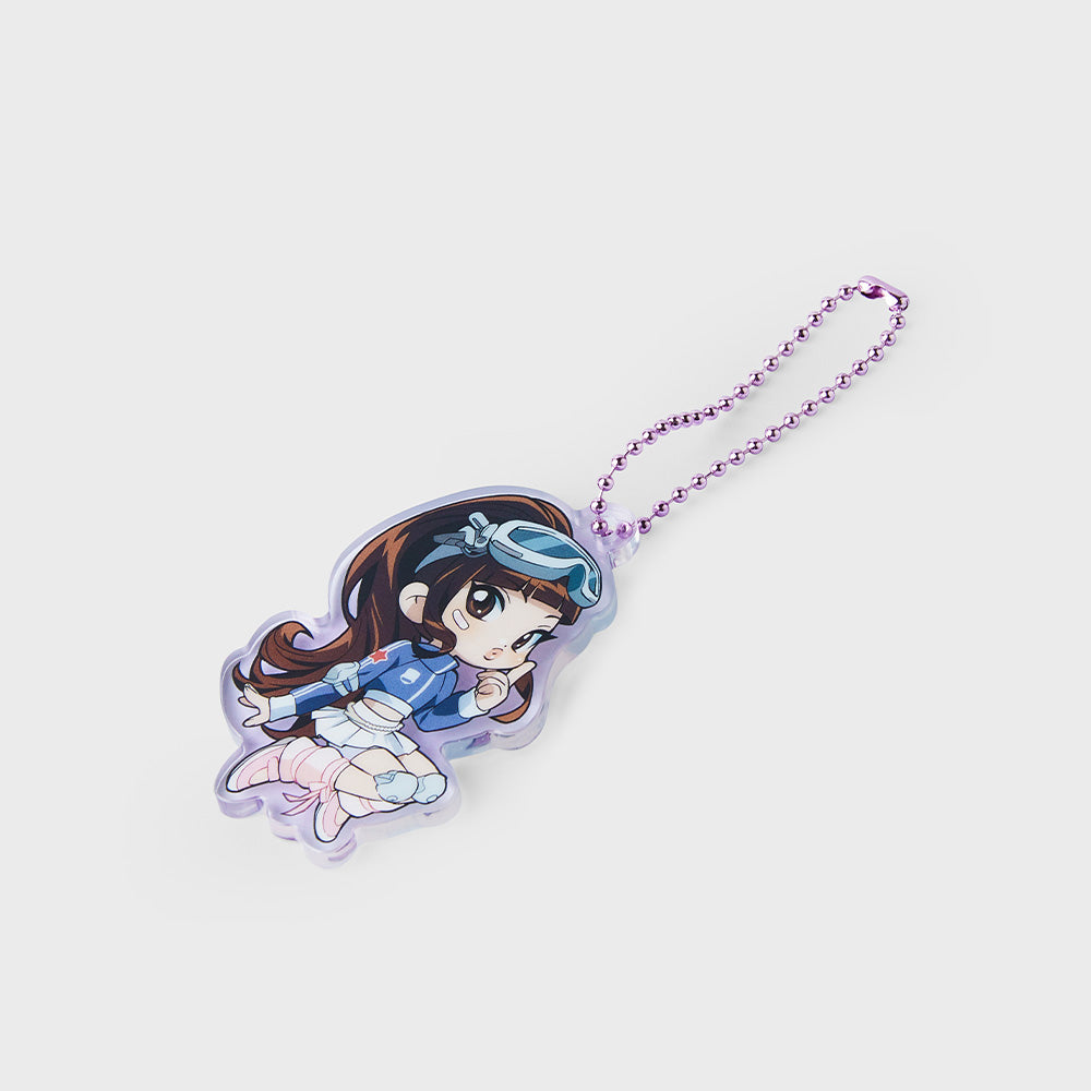 NJ Get Up アクリルキーリング (HYEIN)