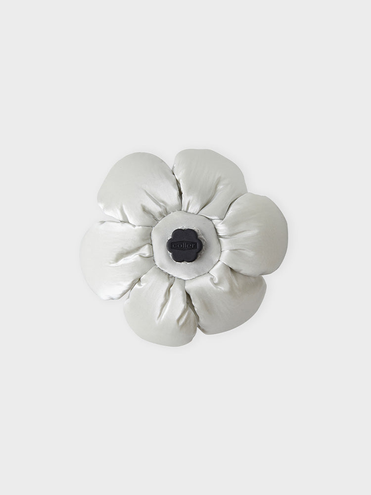 COLLER PADDED 花型スティコン シルバー