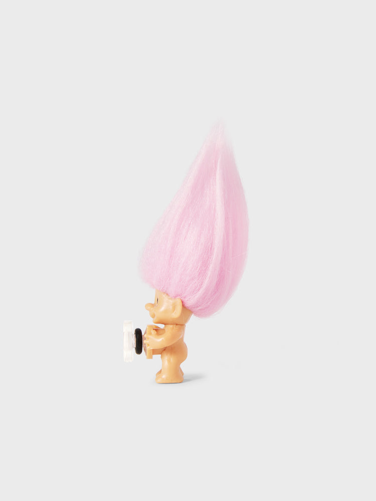 COLLER x UNIVERSAL PVCフィギュアスティコン グッドラック・トロールズ(PINK) VER.2