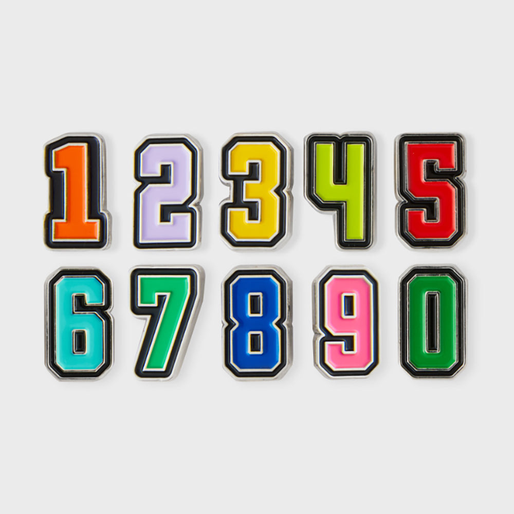 COLLER メタル数字スティコン カラー