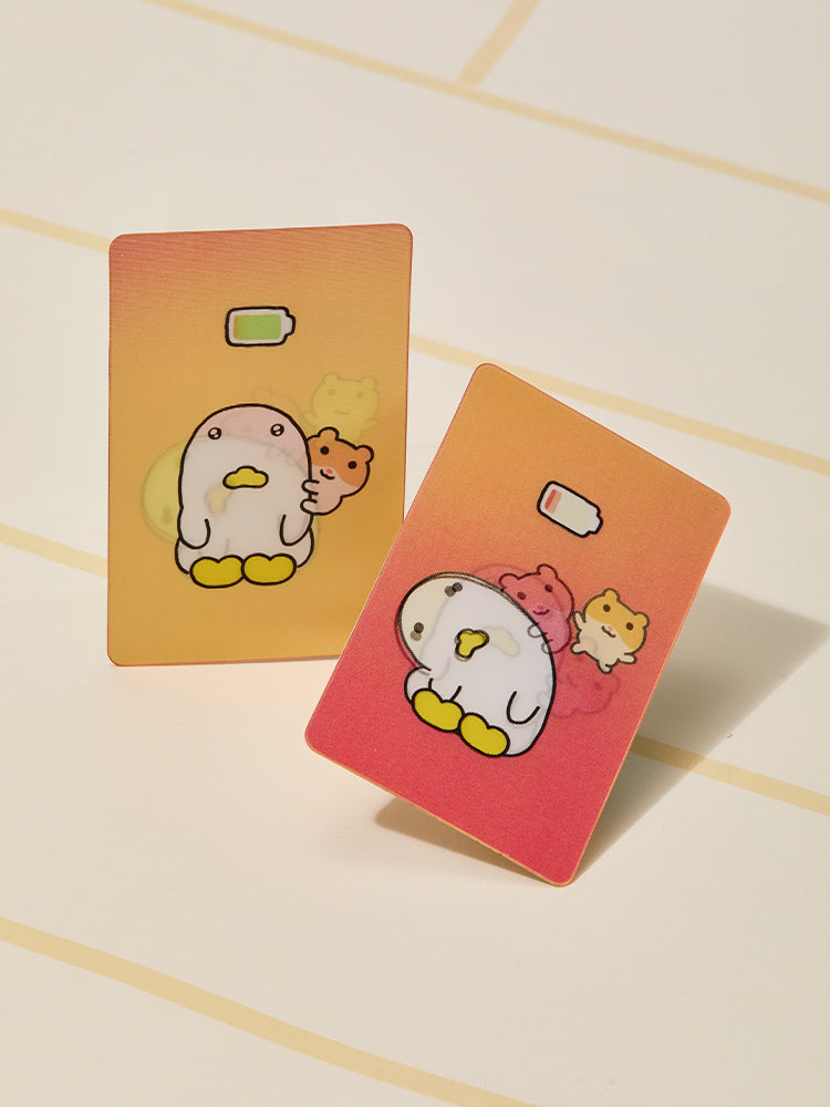 DOOHAMBBA! レンチキュラーフォトカード 充電中