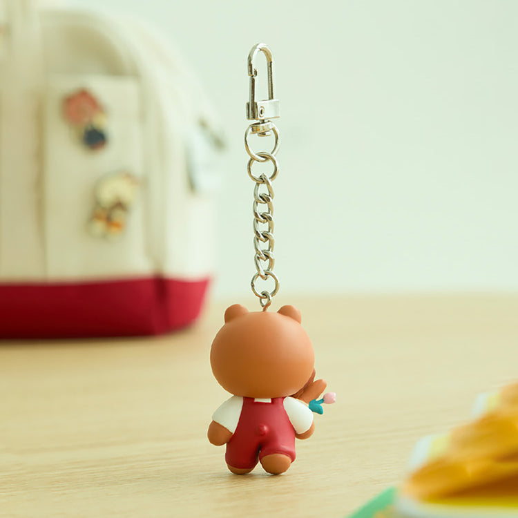 フィギュアキーリング(ORDINARY DAYS) ブラウン