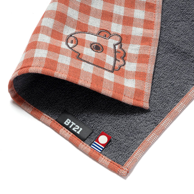 ガーゼミニタオル(チェック) MANG