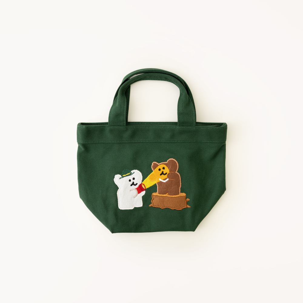 DINOTAENG キャンバスバッグ(in the Woods) VER.1