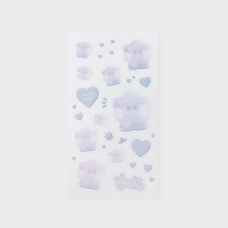 BT21 minini フォトステッカー(パープル) SHOOKY