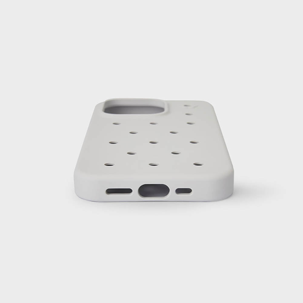 COLLER iPhoneケース グレー(15/15 Plus/15 Pro/15 Pro Max)