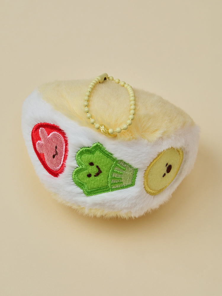 minini ぬいぐるみキーリング フルーツサンド(DESSERT CAFE)